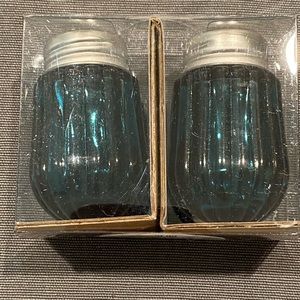 Hearth and Hand NWT glass salt and pepper shakers